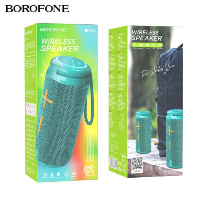 Портативная колонка Borofone BR24 Peacock Blue АКЦИЯ!!! Кратно 3 шт!