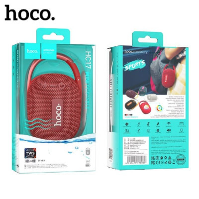 Портативная колонка Hoco HC17 Red АКЦИЯ!!! Кратно 3 шт!