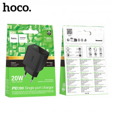 СЗУ-USB-C HOCO CS82A PD20W, Black АКЦИЯ!!! кратно 3 шт!
