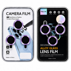 Защитные линзы для камеры iP 14 Pro Max Full Fit, цвет Viola Защитные линзы для камеры iP 14 Pro Max Full Fit, цвет Viola