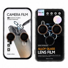 Защитные линзы для камеры iP 16 Pro/16 Pro Max Full Fit, цвет Brown Защитные линзы для камеры iP 16 Pro/16 Pro Max Full Fit, цвет Brown