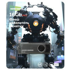 USB флеш-диск МФ16-4  2.0 16Гб More Choice Black