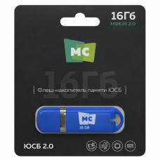 USB флеш-диск МФБ16 2 2.0 16Гб More Choice Blue