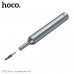 Набор отверток для ремонта электроники Hoco UT12 39в1 Grey/Black Набор включает 1 магнитную рукоятку, 1 удлинительный стержень и 30 наиболее часто используемых насадок для отвёрток. Подходит для ремонта и использования бытовых приборов, таких как ноутбуки