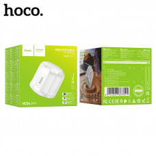 Портативная колонка Hoco HC54 White  BT V6.0 BK. Поддержка беспроводного воспроизведения, звонков, BT V5.0, TWS режим Звонки / музыка: 5 часов. Батарея: 500mAh,
