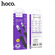Кабель Type-C HOCO X121  1,5м, 3A, плетеный, Black