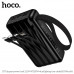 Внешний аккумулятор 20000 mAh HOCO J173 22.5W+PD20W+QC3.0 Black с 4 кабелями (USB-A/USB-C cable/Micro cable/Lightning) цифровой дисплей, 2 фонарика