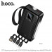 Внешний аккумулятор 20000 mAh HOCO J173 22.5W+PD20W+QC3.0 Black с 4 кабелями (USB-A/USB-C cable/Micro cable/Lightning) цифровой дисплей, 2 фонарика