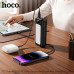 Внешний аккумулятор 20000 mAh HOCO J177 22,5W+PD20W+QC3.0 Black с  кабелями (USB-A/USB-C/Lightning) цифровой дисплей, 1 фонарика
