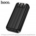 Внешний аккумулятор 20000 mAh HOCO J177 22,5W+PD20W+QC3.0 Black с  кабелями (USB-A/USB-C/Lightning) цифровой дисплей, 1 фонарика