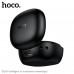 Гарнитура вакуумная Bluetooth HOCO EQ100 Тranslation  Black (с ИИ) Время работы: 7 ч. Аккумулятор кейса: 320 mAh. Аккумулятор наушников: 30 mAh. Режим ожидания: 180 ч. Версия Bluetooth: 5.4.