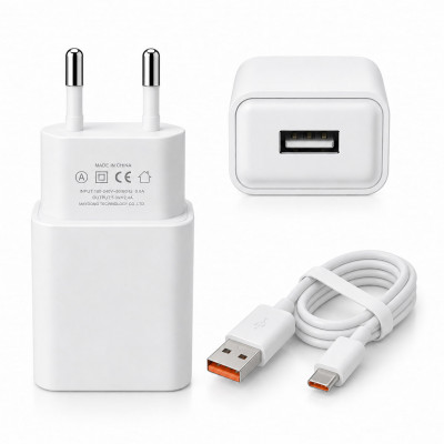 СЗУ-USB Type-C DM2 1м 5V/1A White блистер