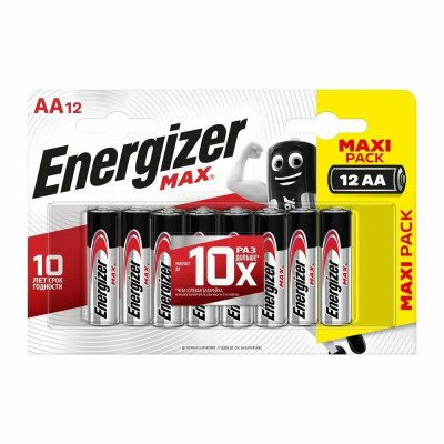 Батарейка Energizer LR06 ALKALINE POWER BL-12 MAX PACK