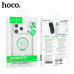 Чехол MagSafe Hoco iP 18 Pro/17 Pro матовый ребристый, White