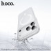 Чехол MagSafe Hoco iP 18 Pro Max/17 Pro Max матовый ребристый, White
