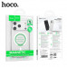 Чехол MagSafe Hoco iP 18 Pro Max/17 Pro Max матовый ребристый, White
