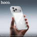 Чехол MagSafe Hoco iP 18 Pro Max/17 Pro Max силиконовый прозрачный, White