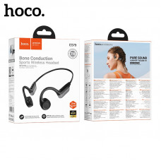 Гарнитура Bluetooth для спорта вкладыши HOCO ES79 Black.(Bluetooth 6.0; чип: Blue Trum AB5656D3 АКБ: 220 мАч; время зарядки: 23 часа, время работы: 7 часов; время в режиме ожидания: 200 часов, поддержка функции подключения к двум устройствам одновременно,