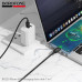 Кабель USB-C/USB-C BOROFONE BX120 1м, 60W, нейлон Black