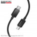 Кабель USB-C/USB-C BOROFONE BX120 1м, 60W, нейлон Black
