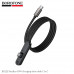 Кабель USB-C/USB-C BOROFONE BX125 1м, 3A, 60W, плетеный, Black, угловой + складной держатель