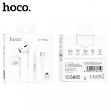 Наушники вкладыши HOCO M101 Max Crystal, аудио разъем Type-C, White АКЦИЯ!!! Кратно 10 шт!
