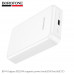 Внешний аккумулятор 10000 mAh Borofone BJ94 Origium White PD20W Type-C с беспроводной зарядкой 15W индикатор уровня заряда. CCC.