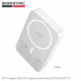 Внешний аккумулятор 10000 mAh Borofone BJ94 Origium White PD20W Type-C с беспроводной зарядкой 15W индикатор уровня заряда. CCC.