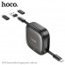 Набор путешественника HOCO U140 60W Black (Подставка для телефона, переходники: с Type-C на USB, с Type-C на Lightning, с Type-C на Micro,  Слот для СИМ-карты, Слот для TF-карты, скрепка для СИМ-карты, кабель быстрой зарядки Type-C/Type-C)