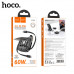 Набор путешественника HOCO U140 60W Black (Подставка для телефона, переходники: с Type-C на USB, с Type-C на Lightning, с Type-C на Micro,  Слот для СИМ-карты, Слот для TF-карты, скрепка для СИМ-карты, кабель быстрой зарядки Type-C/Type-C)