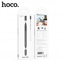 Стилус-ручка HOCO GM116 3-in-1 Black Материал: алюминиевый сплав + силиконовый диск + серебряный кабель.Процесс: окрашивание + оксидация.Наконечник: силиконовый диск (для всех экранов) + шариковый наконечник (обычная замена) + наконечник из силиконовой на