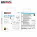 Гарнитура вакуумная Bluetooth Borofone BW101 Stellix  White Bluetooth 6.0. Чип: JL AC1123. Емкость аккумулятора: зарядный кейс 300 мАч, наушники 30 мАч. Время работы: 4 часа. Время ожидания: 200 часов.