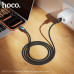 Кабель USB-C/USB-C HOCO U157 Fuente PD60W 1.2м Black, TPE Передача данных, Сердечник из чистой меди, цинковый сплав.