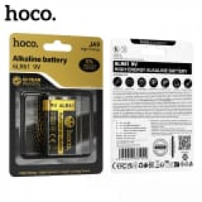 Батарейка HOCO JA9 6LR61 BL-1 (20/80)  АКЦИЯ!!! Кратно 20 шт!