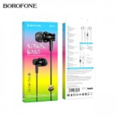 Гарнитура вакуумная BOROFONE BM67 Black.  АКЦИЯ!!! Кратно 20 шт!