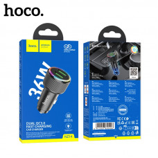 АЗУ-2 USB HOCO NZ14 36W (18W+18W), Black АКЦИЯ!!! Кратно 3 шт! АЗУ-2 USB HOCO NZ14 36W (18W+18W), Black АКЦИЯ!!! Кратно 3 шт!