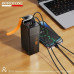 Внешний аккумулятор 30000 mAh Borofone DBT41 Harmony PD65W Black 2 USB выхода. 2 входа Type-C, LED Дисплей.