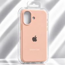 Чехол iP 17 Silicone Case (Light Peach)
