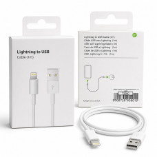 Кабель Lightning IP  1м, White (60 cooper AA) АКЦИЯ!!! Кратно 10 шт!