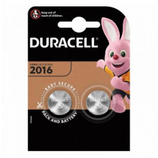 Батарейка DURACELL CR2016 BL2  АКЦИЯ!!! Кратно 20 шт!