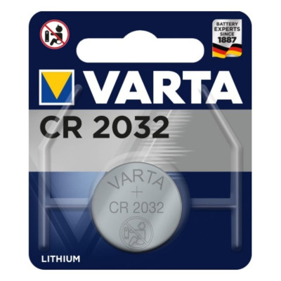 Батарейка VARTA CR2032 BL1 Lithium (1/10/100)  АКЦИЯ!!! Кратно 20 шт!