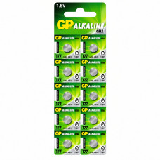 Батарейка GP AG4 (LR626/377A) BL-10  АКЦИЯ!!! Кратно 30 шт!