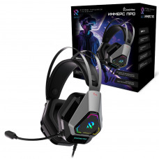 Наушники проводные полноразмерные игровые Smartbuy ИММЕРС ПРО, USB 7.1, пульт, 50мм, RGB, черн