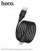 Кабель Type-C HOCO X124 Bien 1м, 3A, силикон, Black