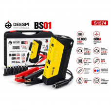 Автомобильное универсальное ПЗУ DEESPI BS01 16800mAh (12V, пик ток 600A