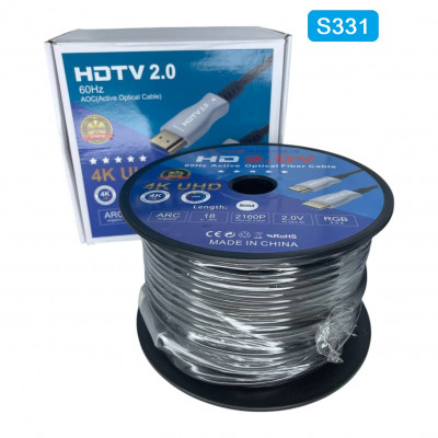 Кабель Активный оптический HDMI H284 (AOC) 4K UHD 2.0V 80м