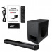 Саундбар 2.1 ELTRONIC Саундбар (20-13) SOUND SLICK 9 черный 2000W. Димамики Bar 2.25 2шт. Sab 5,25 1шт. Bluetooth 5.3, USB, HDMI, OPTICAL, AUX в комплекте + пульт. Возможность крекления на стену. Размер Bar 800х80х68мм Sab 180х295х280мм
