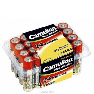 Батарейка Camelion LR03 Plus Alkaline box-24 (24)