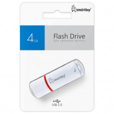 USB флеш-диск 4Gb Smartbuy Crown White
