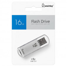 USB флеш-диск 16Gb Smartbuy V-Cut Silver